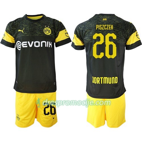Borussia Dortmund Dres Piszczek 26 Dječji Gostujući 2018/19 Kratkih Rukava Borussia Dortmund Dres Piszczek 26 Dječji Gostujući 2018/19 Kratkih Rukava